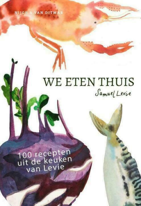 Samuel Levie - We eten thuis, Boeken, Kookboeken, Zo goed als nieuw, Vegetarisch, Ophalen of Verzenden