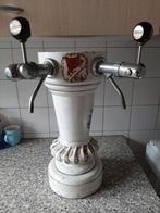 Porseleine biertap met 2 taphendels, Ophalen