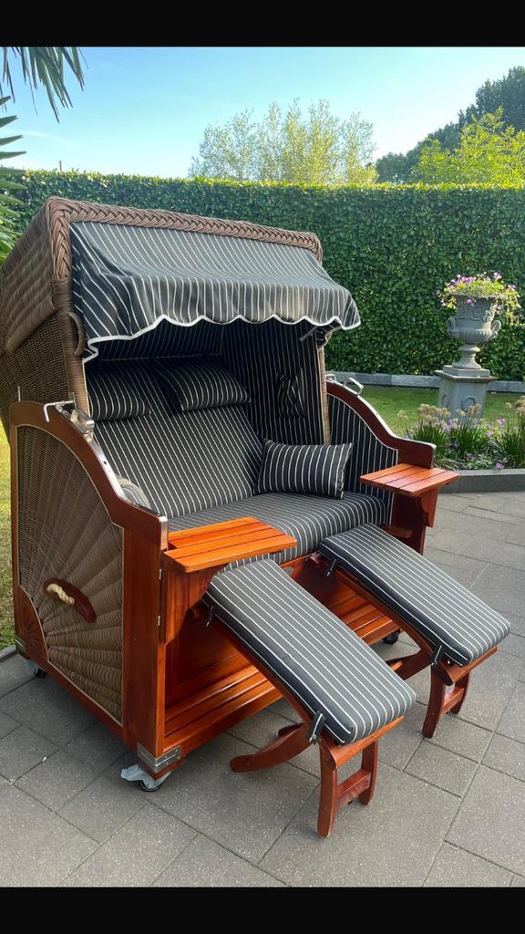 Garden cocoon /Strandkorf / Tuincocon Rotan, Tuin en Terras, Tuinbanken, Gebruikt, Rotan, Ophalen of Verzenden