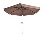 Parasol doorsnee 3 meter, taupe kleur. Nieuw., Ophalen, Nieuw, 2 tot 3 meter, Stokparasol