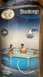 Bestway zwembad 3,05mx76cm, Gebruikt, Minder dan 80 cm, Ophalen of Verzenden, 200 tot 400 cm