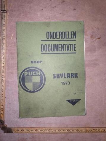 Puch Skylark onderdelen Documentatie 73 beschikbaar voor biedingen