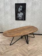 Organische eettafels glad mango 220cm tot 300cm *nieuw, Huis en Inrichting, Tafels | Eettafels, 100 tot 150 cm, Ophalen of Verzenden
