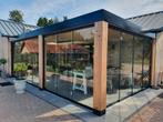 Glazen schuifwand VOORDELIG & VAKKUNDIG geplaatst!, Tuin en Terras, Overige Tuin en Terras, Ophalen, Zo goed als nieuw