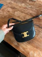 Elegante Zwarte Celine Tas, Ophalen of Verzenden, Zo goed als nieuw, Zwart, Schoudertasje