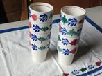 Boerenbont melkbekers, Ophalen of Verzenden, Zo goed als nieuw, Aardewerk, Boerenbont