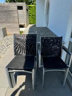 Tuinstoelen stapelbaar, Tuin en Terras, Ophalen, Zo goed als nieuw, Rvs, Stapelbaar