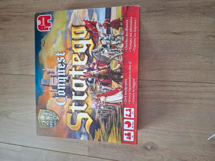Stratego Conquest - Strategisch Bordspel, Hobby en Vrije tijd, Gezelschapsspellen | Bordspellen, Zo goed als nieuw, Een of twee spelers