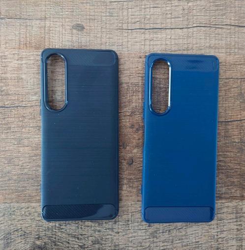 2 hoesjes hoesje zwart blauw Sony Xperia 1 V NIEUW, Telecommunicatie, Mobiele telefoons | Hoesjes en Frontjes | Overige merken