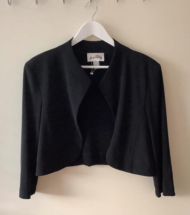 JOSEPH RIBKOFF vest bolero zwart met 3/4 mouwen. NIEUW, Kleding | Dames, Jasjes, Kostuums en Pakken, Nieuw, Jasje, Maat 42/44 (L)