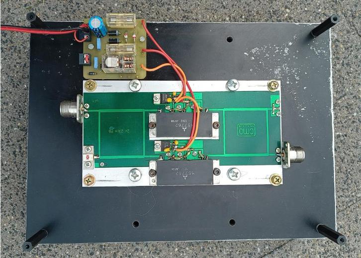 23cm Eindtrap, Telecommunicatie, Zenders en Ontvangers, Zo goed als nieuw, Zender, Ophalen of Verzenden