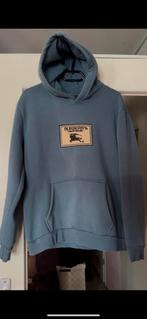 Burberry hoodie sweater trui blauw m, Kleding | Heren, Truien en Vesten, Ophalen of Verzenden, Zo goed als nieuw, Burberry, Maat 48/50 (M)