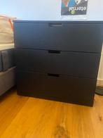 IKEA Nordli ladenkasten antraciet, Huis en Inrichting, Kasten | Ladekasten, Ophalen, 50 tot 100 cm, Zo goed als nieuw, 3 of 4 laden