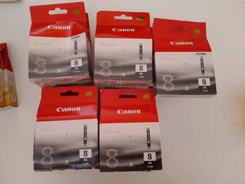 Canon Cartridges zwart en kleur nieuw!