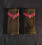 Nederlands leger; Epauletten soldaat 1 !, Verzamelen, Militaria | Algemeen, Ophalen, Landmacht, Nederland, Kleding of Schoenen