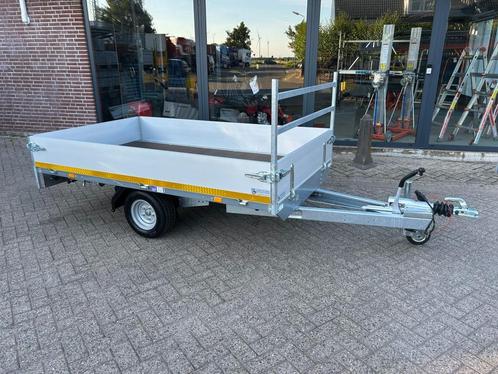 Eduard enkelas plateauwagen 250x145CM 1350KG DEMO, Auto diversen, Aanhangers en Bagagewagens, Nieuw, Ophalen
