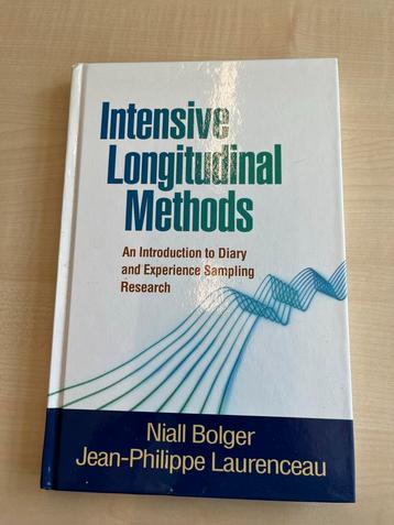 Intensive Longitudinal Methods - Bolger & Laurenceau beschikbaar voor biedingen