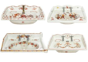 LOT antieke wastafel wasbak fontein johnson brothers twyford beschikbaar voor biedingen