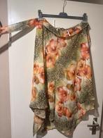 Vintage Bloemen rok met strik, Overige kleuren, Maat 46/48 (XL) of groter, Ophalen of Verzenden, Zo goed als nieuw