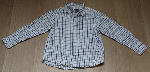 H&M L.O.G.G. jongens ruitjes blouse ZGAN Maat 128, Kinderen en Baby's, Kinderkleding | Maat 128, Zo goed als nieuw, Jongen, Overhemd of Blouse