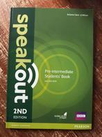 Speak out- pre intermediate Students Book, Pearson, Nieuw, Ophalen of Verzenden, MBO