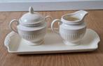 Melkkan & suikerkan met onderbord ( grote variant), Nieuw, Ophalen of Verzenden, Kom(men), Wedgwood