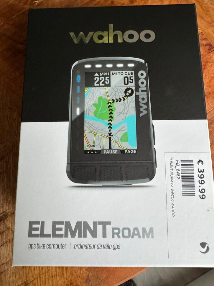 Wahoo Roam V2, Fietsen en Brommers, Fietsaccessoires | Fietscomputers, Zo goed als nieuw, Ophalen of Verzenden
