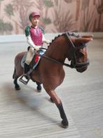 Schleich ruiter met paard, Verzamelen, Dierenverzamelingen, Ophalen of Verzenden, Zo goed als nieuw, Paard, Beeldje of Figuurtje