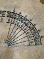 Een zogeheten waaier/ventilator hekwerk/afscheiding sierwerk, Ophalen, Gebruikt, IJzer, Sierhekwerk