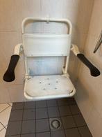 opklapbare douchestoel met muurbevestiging, Ophalen, Gebruikt