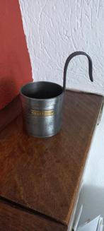 Maatbeker 1/2 liter. Oud model, metaal., Ophalen of Verzenden