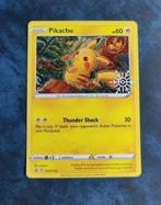 Pikachu SWSH153 Black Star Promo Snowflake Stamped Pokemon, Verzenden, Nieuw, Losse kaart, Foil
