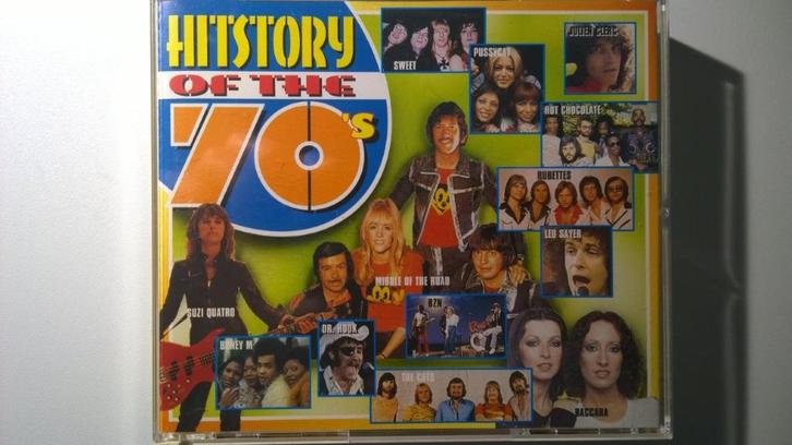 Hitstory Of The 70's, Cd's en Dvd's, Cd's | Verzamelalbums, Zo goed als nieuw, Pop, Ophalen of Verzenden