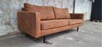 !!ACTIE!! Professioneel Gereinigde 2-zitter Cognac, Huis en Inrichting, Banken | Bankstellen, Niet ingevuld, Niet ingevuld, Niet ingevuld