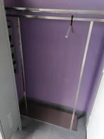 Design Kapstok / Kledingrek RVS met Glasplaat, Ophalen