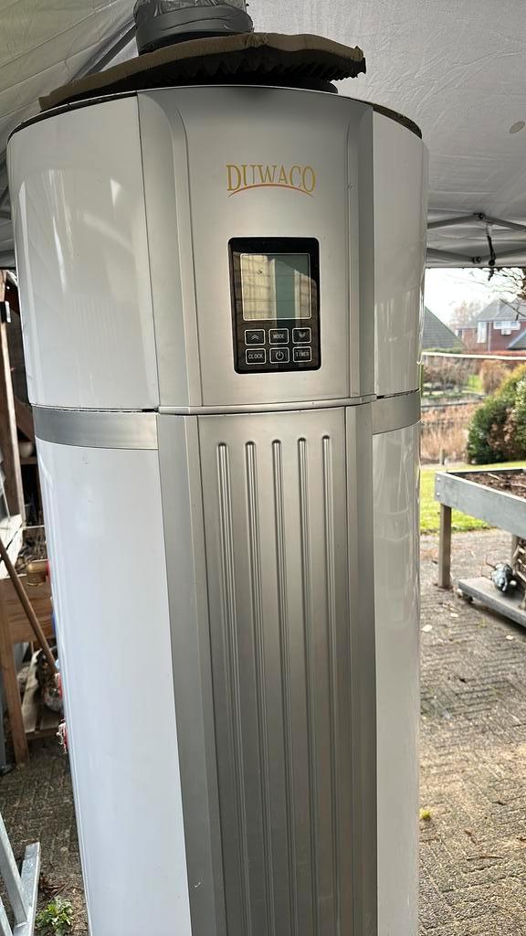 Duwaco warmtepomp boiler, Doe-het-zelf en Verbouw, Geisers en Boilers, Zo goed als nieuw, Boiler, 100 liter of meer, Minder dan 3 jaar oud