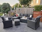 Tuinset loungeset inclusief kussens, Ophalen, Meer dan 8 zitplaatsen, Bank, Zo goed als nieuw