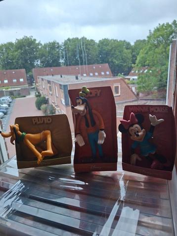 Minnie mouse, goofy en pluto buigzame poppetjes beschikbaar voor biedingen