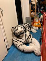 -ZIJN AL WEG-2 bizar enorm grote knuffelbeestn beer + tijger, Verzamelen, Beren en Cherished Teddies, Ophalen, Gebruikt, Stoffen beer