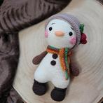 Gehaakte sneeuwman blitz knuffel, Ophalen of Verzenden, Nieuw, Haken, Overige typen