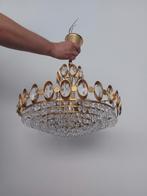 Vintage Hollywood Regency stijl hanglamp kroonluchter, Huis en Inrichting, Ophalen of Verzenden, Zo goed als nieuw