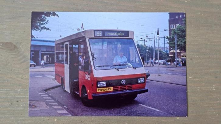Foto BUS GVB Amsterdam 577, Verzamelen, Spoorwegen en Tramwegen, Gebruikt, Tram, Overige typen, Verzenden