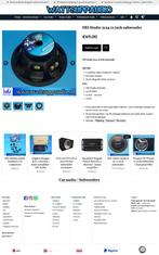 DEI Studio 3124 12 inch subwoofer, Gebruikt, ., Ophalen of Verzenden, .