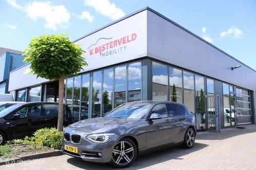 BMW 1-serie 118i Business+ AUT|Leder|Navi+|Cruise|Afn.trekh, Auto's, BMW, Bedrijf, Te koop, 1-Serie, ABS, Airbags, Airconditioning