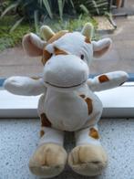 Koetje koe merk Nicotoy bruin wit gevlekt velours, Ophalen of Verzenden, Zo goed als nieuw, Koe