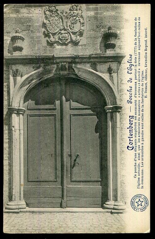 Cortenberg sorche eglise / Kortenberg Kerk van de tovenarij, Verzamelen, Ansichtkaarten | België, Ongelopen, Vlaams-Brabant, 1920 tot 1940