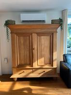 Massief eiken buffetkast - servieskast - cabinet - kast, Antiek en Kunst, Antiek | Meubels | Kasten, Ophalen