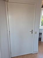 Witte stompe binnendeur - 93x201 cm, Ophalen, Gebruikt, 80 tot 100 cm, Binnendeur