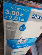 Bestway Zwembad. 3 bij 2 m. 66cm hoog, Tuin en Terras, Zwembaden, Ophalen, Zo goed als nieuw, 200 tot 400 cm, Rechthoekig