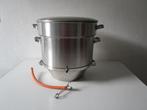 Grote rvs sappan, 9 liter, Huis en Inrichting, Keuken | Potten en Pannen, Ophalen of Verzenden, Gebruikt, Rvs, Overige typen